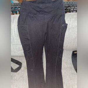 JAANUU Yoga Black Scrub Pants XS